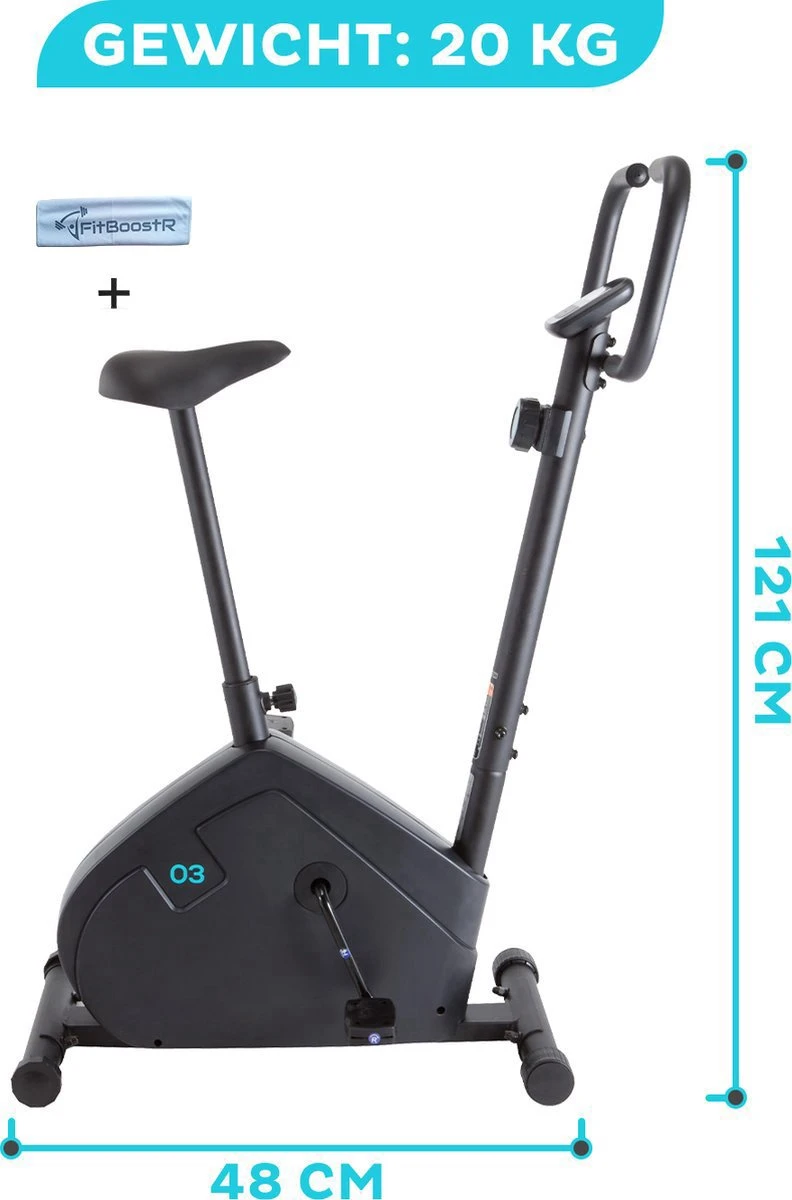 Hometrainer Fitness Fiets - Verstelbaar - Met Lcd-scherm - Veilig En Comfortabel 10 Hometrainer Fitness Fiets - Verstelbaar - Met Lcd-scherm - Veilig En Comfortabel - Afbeelding 8