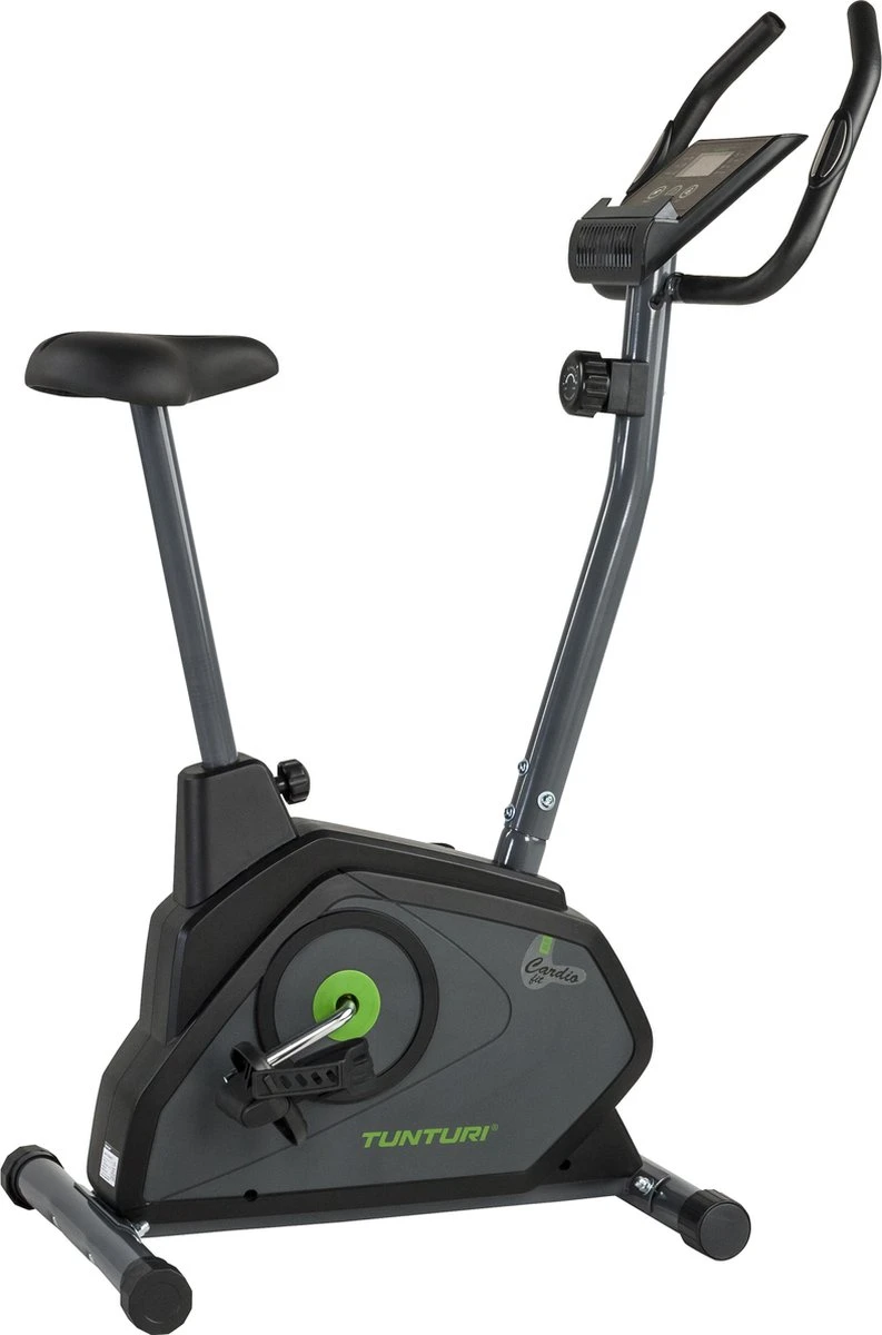 Tunturi Cardio Fit B30 Hometrainer - Fitness Fiets Met 8 Weerstandsniveaus - Voorzien Van Tablethouder En Transportwielen 3 Tunturi Cardio Fit B30 Hometrainer - Fitness Fiets Met 8 Weerstandsniveaus - Voorzien Van Tablethouder En Transportwielen