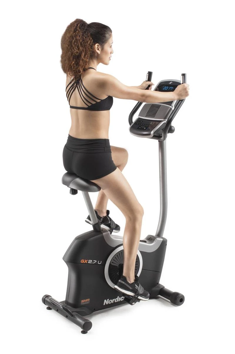 Hometrainer NordicTrack GX2.7U - Fitness Fiets Incl. Trainingscomputer - Zwart 4 Hometrainer NordicTrack GX2.7U - Fitness Fiets Incl. Trainingscomputer - Zwart - Afbeelding 2