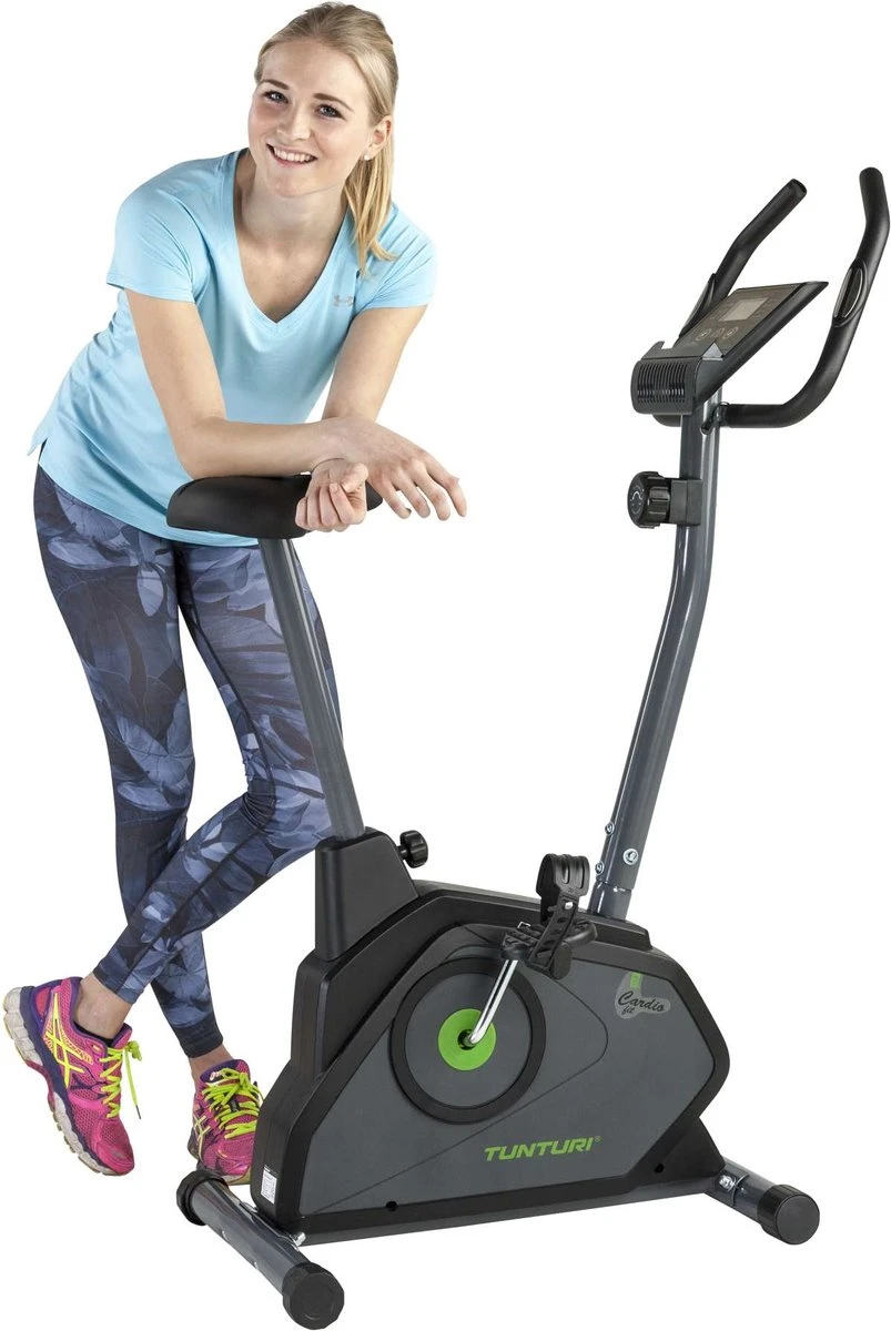 Tunturi Cardio Fit B30 Hometrainer - Fitness Fiets Met 8 Weerstandsniveaus - Voorzien Van Tablethouder En Transportwielen 11 Tunturi Cardio Fit B30 Hometrainer - Fitness Fiets Met 8 Weerstandsniveaus - Voorzien Van Tablethouder En Transportwielen - Afbeelding 9