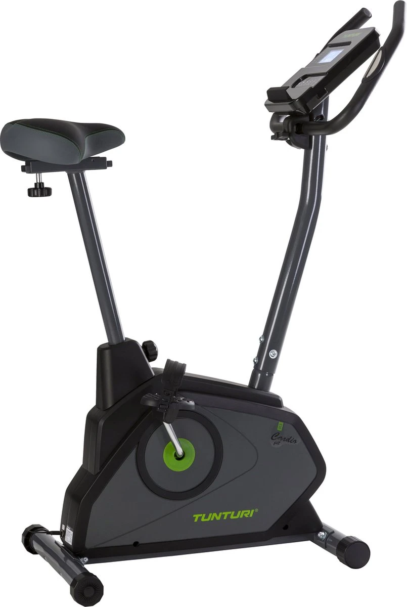 Tunturi Cardio Fit E30 Hometrainer - Fitnessfiets Met Ergometer - 12 Trainingsprogramma's - Verstelbaar - Ergonomisch 3 Tunturi Cardio Fit E30 Hometrainer - Fitnessfiets Met Ergometer - 12 Trainingsprogramma's - Verstelbaar - Ergonomisch