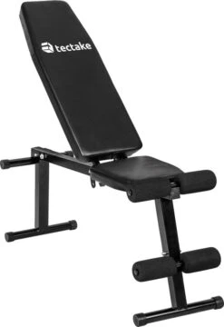 Tectake - Fitnessbank Halterbank Buikspierbank - Multihoek Verstelbaar - 402268