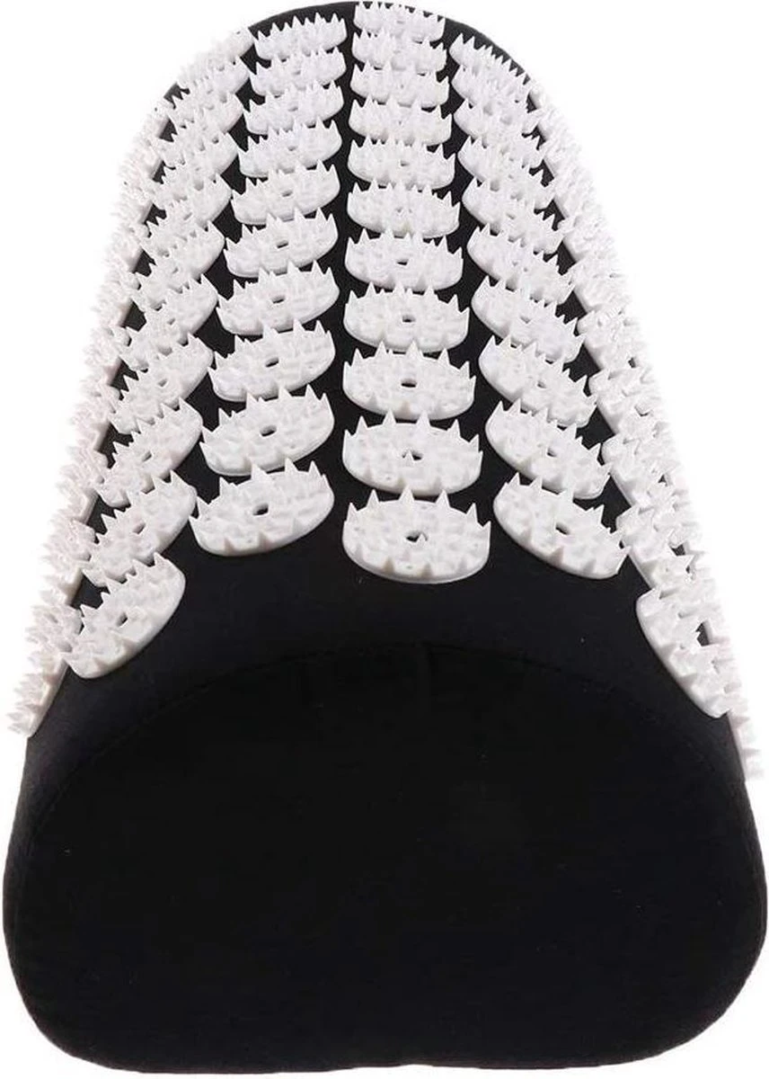 Parcura Acupressuur Mat Met Kussen 67x40 Cm - Spijkermat Acupunctuur Met 8500 Drukpunten - Incl. Draagtas - Zwart 7 Parcura Acupressuur Mat Met Kussen 67x40 Cm - Spijkermat Acupunctuur Met 8500 Drukpunten - Incl. Draagtas - Zwart - Afbeelding 5