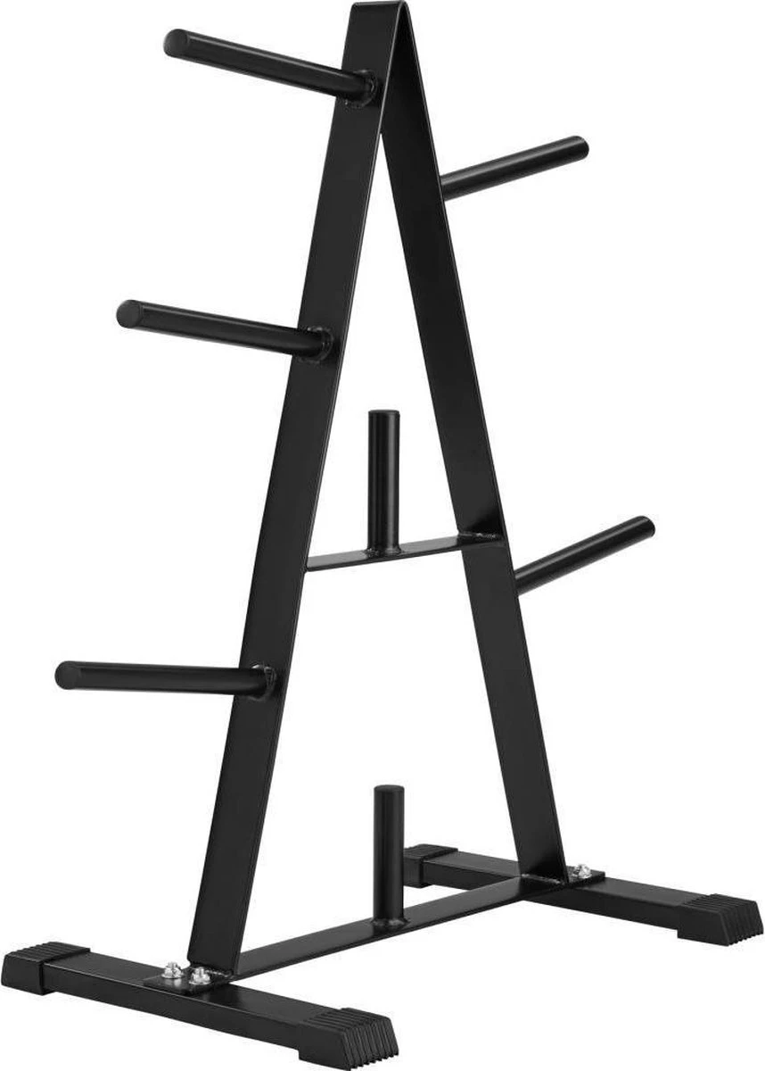 TecTake - Rek Voor Halterschijven - Halterschijvenrek - Zwart -402600 9 TecTake - Rek Voor Halterschijven - Halterschijvenrek - Zwart -402600 - Afbeelding 7