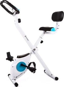 CAPITAL SPORTS Azura Hometrainer - Fitness Fiets - Fietstrainer Met 8 Standen - Inclusief Hartslagmeter - Opvouwbaar -Fit Gear Verkoop 883x1200