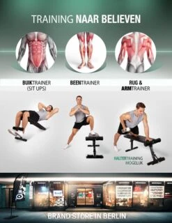 Sportstech BRT100 - Halterbank - Buiktrainer - Fitnessbank- Trainingsbank -Fit Gear Verkoop 926x1200 1