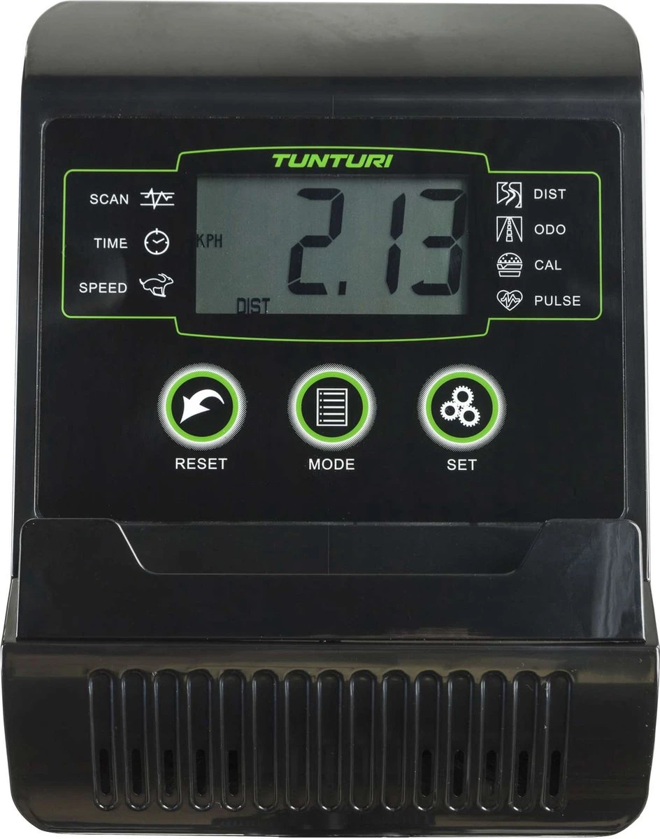 Tunturi Cardio Fit B30 Hometrainer - Fitness Fiets Met 8 Weerstandsniveaus - Voorzien Van Tablethouder En Transportwielen 9 Tunturi Cardio Fit B30 Hometrainer - Fitness Fiets Met 8 Weerstandsniveaus - Voorzien Van Tablethouder En Transportwielen - Afbeelding 7