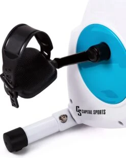 CAPITAL SPORTS Azura Hometrainer - Fitness Fiets - Fietstrainer Met 8 Standen - Inclusief Hartslagmeter - Opvouwbaar -Fit Gear Verkoop 955x1200