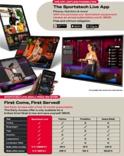 Sportstech IT300 Trainingsbank - Rugtrainer - Opvouwbaar Pull-up Stang -Fit Gear Verkoop 956x1200 3