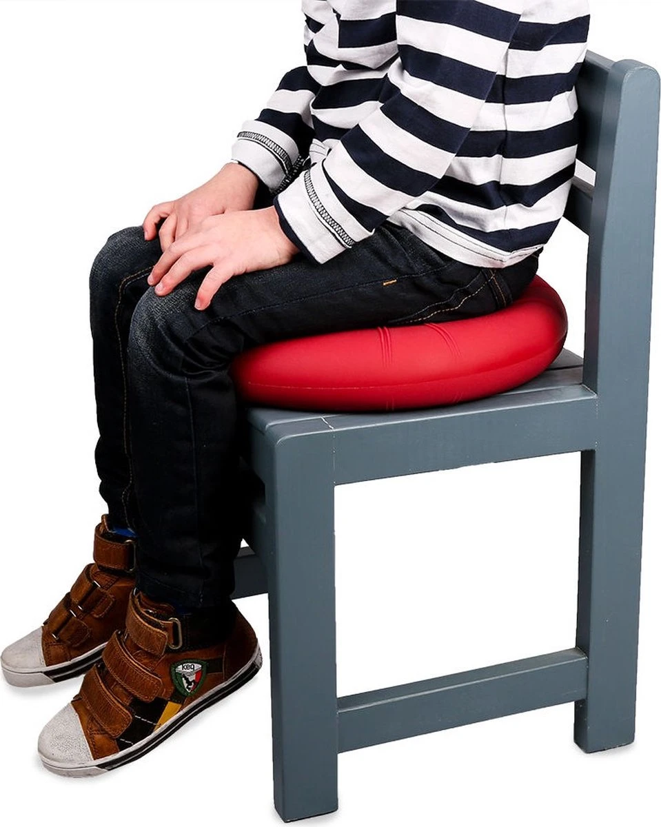 Wiebelkussen Blauw 33 Cm - Voor Kinderen En Volwassenen - Trainingskussen - Balanskussen 11 Wiebelkussen Blauw 33 Cm - Voor Kinderen En Volwassenen - Trainingskussen - Balanskussen - Afbeelding 9