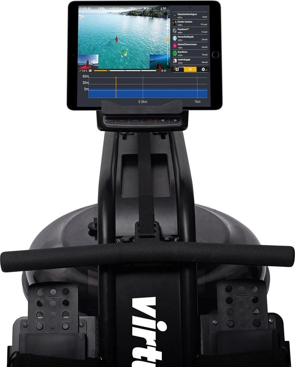 Roeitrainer - VirtuFit Pro Water Resistance Row 1000 Roeimachine - Hartslagfunctie - Inklapbaar 7 Roeitrainer - VirtuFit Pro Water Resistance Row 1000 Roeimachine - Hartslagfunctie - Inklapbaar - Afbeelding 5