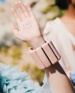 Bala Bangles Enkel- En Polsgewicht - 2 X 0,5 Kg - Zand/Beige -Fit Gear Verkoop 970x1200