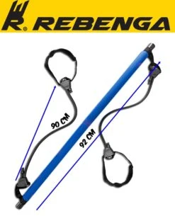 Rebenga Resistance Bar 2.0+ Trainingsschema - Multifunctioneel - Full Body Workout - Resistance Band Set - Weerstandsbanden - Fitness Elastiek Booty Band - Pilates - Pilates Bar - Booty Bar - Pilates Stick - Thuis Sporten + GYM ZAK -Fit Gear Verkoop 972x1200 3
