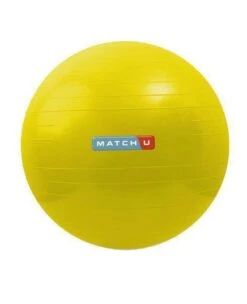 Matchu Sports - Fitness Bal - Ø 45 Cm - Gymbal - Zitbal - Inclusief Pomp - Geel 7 Matchu Sports - Fitness Bal - Ø 45 Cm - Gymbal - Zitbal - Inclusief Pomp - Geel -Fit Gear Verkoop 974x1200 3