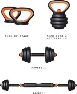 Active Panther Dumbbell Set 40 Kg - Zwart/Oranje Verstelbare Halter, Dumbbell & Kettlebell Stang 40 Kg Totaal 12 Active Panther Dumbbell Set 40 Kg - Zwart/Oranje Verstelbare Halter, Dumbbell & Kettlebell Stang 40 Kg Totaal -Fit Gear Verkoop 985x1200