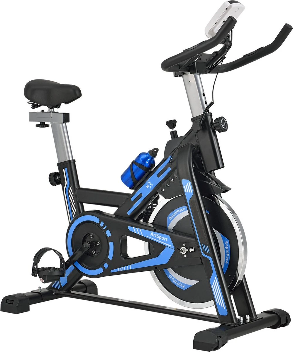 Hometrainer RapidPace / Fitness Fiets - Blauw Bike 3 Hometrainer RapidPace / Fitness Fiets - Blauw Bike