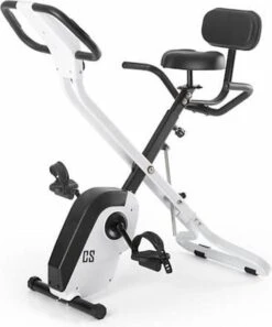 CAPITAL SPORTS Azura X1 - Hometrainer - X-bike - Fitness Fiets - Ergometer - Polssensor - Trainingscomputer - Inklapbaar - 8 Standen - Max. 120 Kg -Fit Gear Verkoop 999x1200